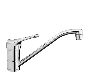 6301 - Single lever sink mixer with flexible pipes