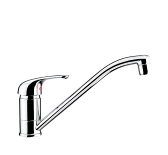 3401 - Single lever sink mixer with flexible pipes
