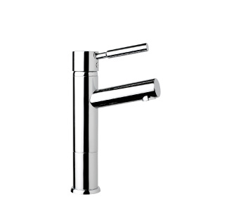 7803 - High single lever basin mixer with flexible pipes