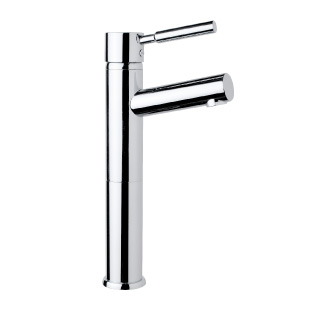 7804 - High single lever basin mixer with flexible pipes
