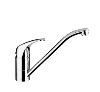 7101 - Single lever sink mixer with flexible pipes