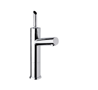 7803J - High single lever basin mixer with flexible pipes