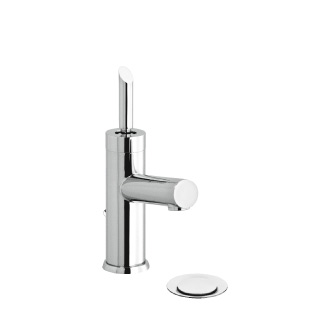 7821J - Single lever basin mixer with 1”1/4 pop-up waste and flexible pipes