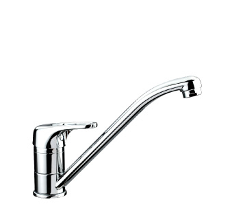 5201 - Single lever sink mixer with flexible pipes